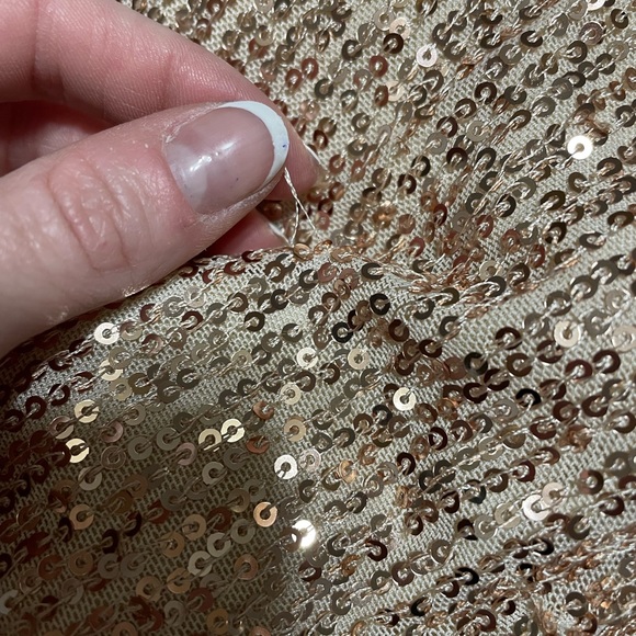 Hello Molly Dear Amelia Rose Gold Dress - Picture 11 of 12